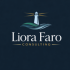 Liora Faro logo showing a light house with waves